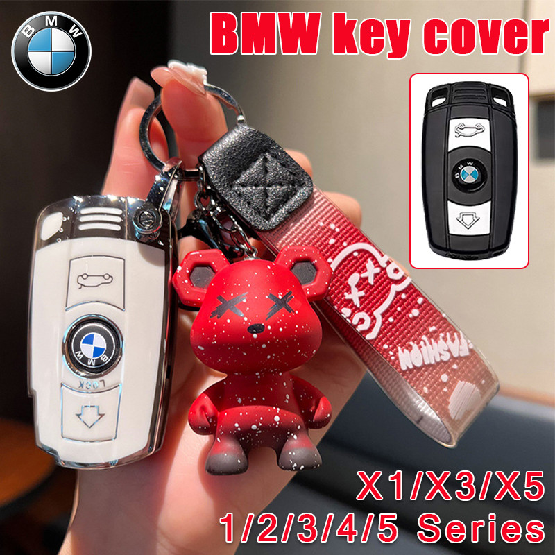ปลอกกุญแจ BMW X1 X3 X5 BMW 1/2/3/4/5 Series เคสกุญแจรีโมทรถยนต์ BMW 3-series ปลอกกุญแจ BMW 5-series 