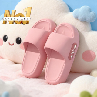 Sandal Rumah Lucu Anak Perempuan, Sandal Anti Selip Anak Laki-Laki & Perempuan