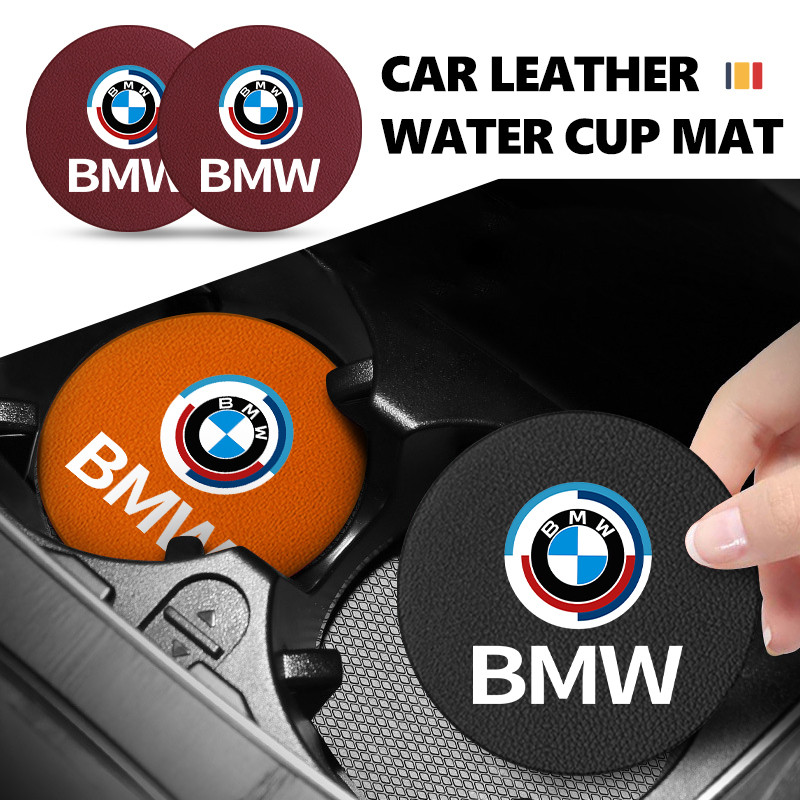 2 ชิ้นรถที่วางแก้วสําหรับ BMW 1 3 4 5 6 7 Series M X1 X3 ประสิทธิภาพ Alpina G20 F20