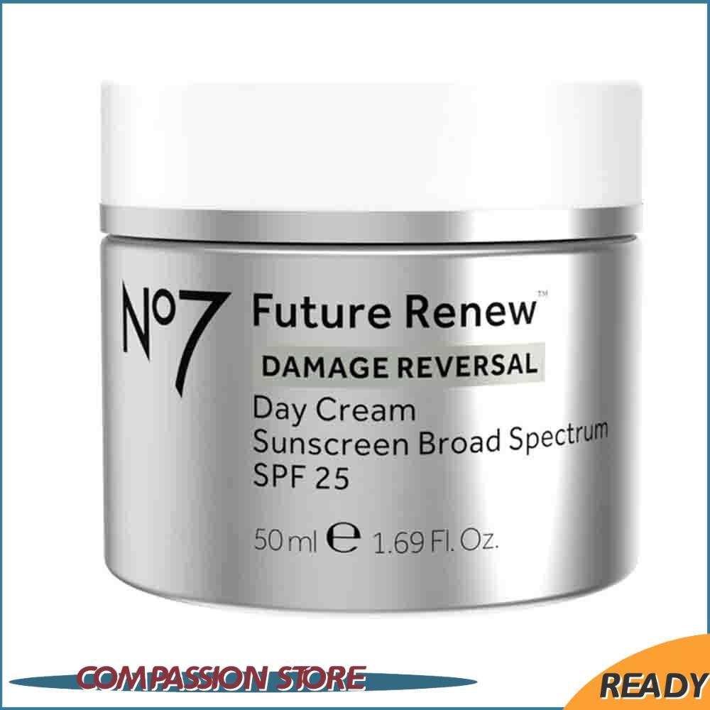 No7 Future Renew Damage Reversal Day Crea m SF 25 ใหม่ 50m เครื่องมือบํารุงผิว