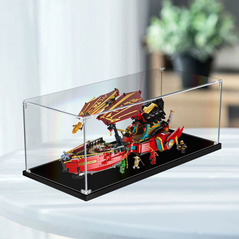 [กล่องแสดงโมเดล] เหมาะสําหรับเลโก้ 71797 โชคชะตา รางวัลจํานวนชีวิตตายความเร็วกล่องแสดงอะคริลิกล่องป้