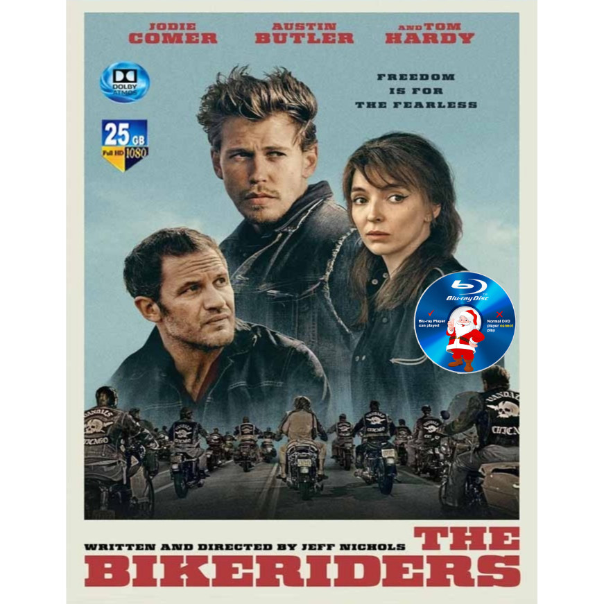 E-BLURAY The Bikeriders 2024ATMS ENGLISH TRUE-HD 7.1 .  Crime/Triller Austin Butler / Tom Hardy MOVI