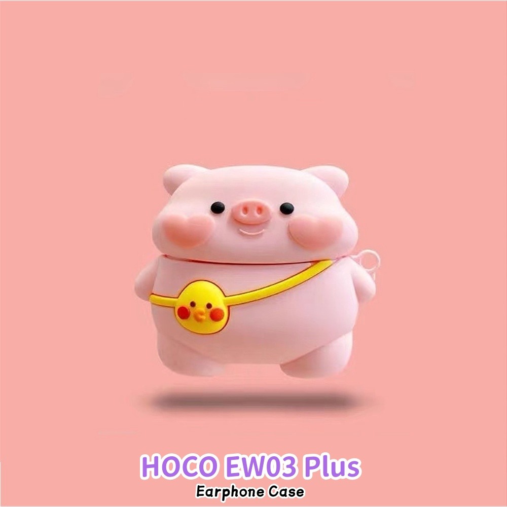 rising starFor HOCO EW03 Plus Casing Case Soft Silicone Headphone Case Cartoon Innovation Series NO.