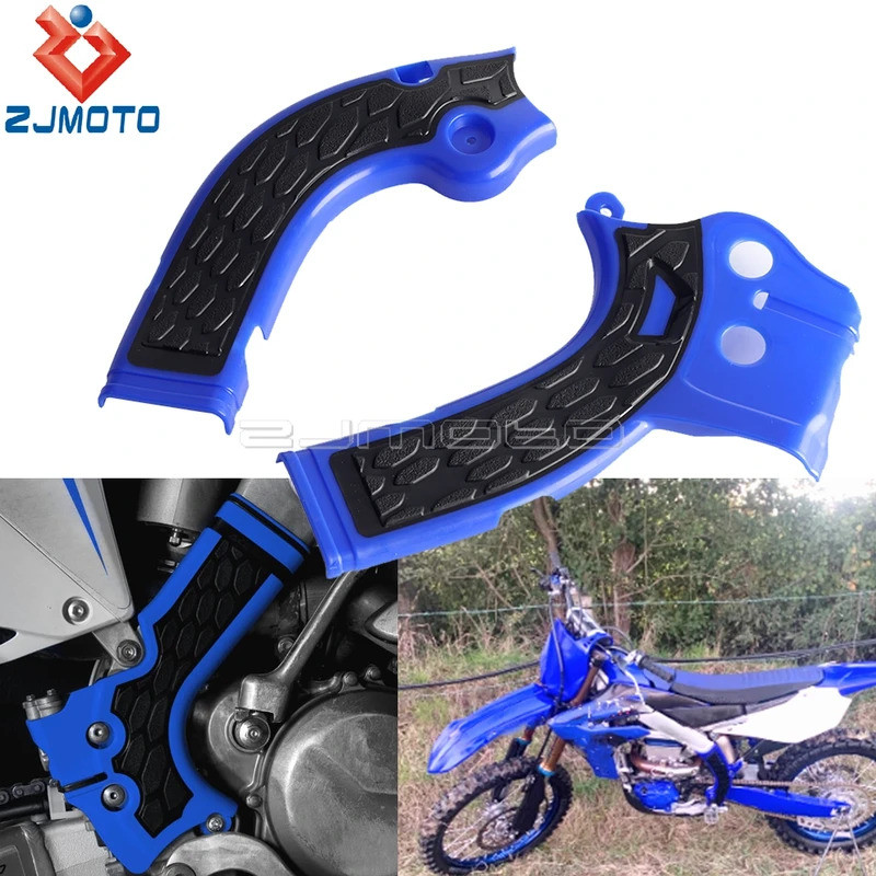 ZJ สำหรับยามาฮ่า WR YZ 250 X กริปกรอบป้องกันฝาครอบพอดี WR250F YZ250FX 2015-16 YZ250F 2014-16 YZ450F 