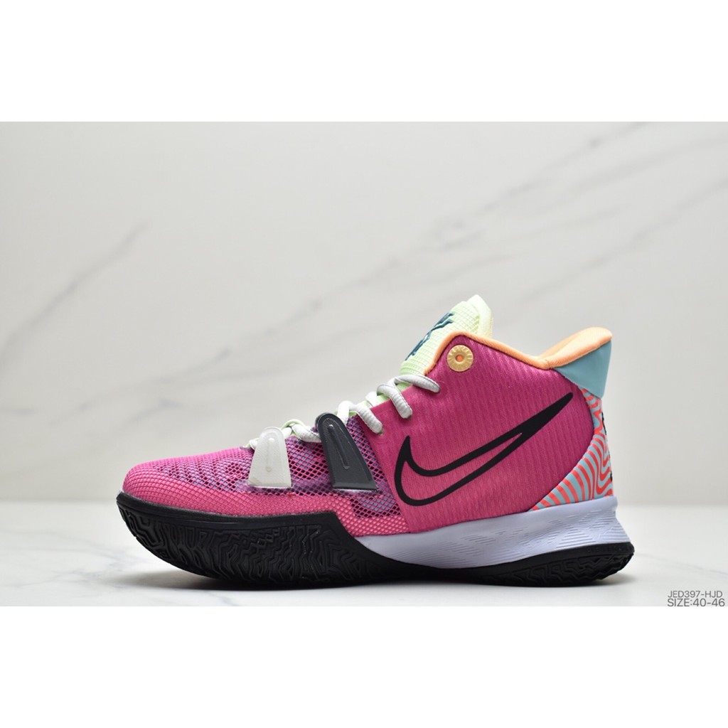 NK Kyrie 7 Irving 7th Generation Indoor Casual Sports Mid Top รองเท้าบาสเก็ตบอล