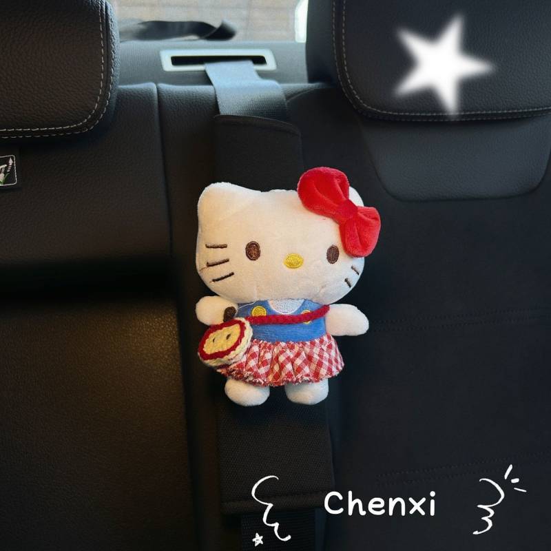 Cute Hello Kitty Shoulder Sleeve Safety Belt Decoration รูปที่ 7