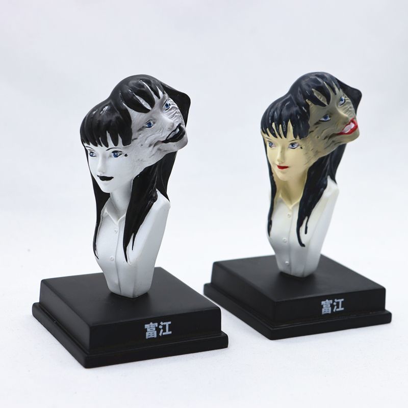 【พร้อมส่ง】junji ito figure Gumo Ito Junji Blind Box Tomie Figure  คําสาปที่สองกล่องเล็กกล่องปริศนาสย