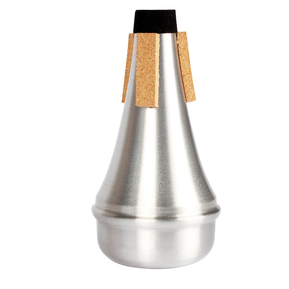 Concon Concon Trumpet Straight Mute Aluminium Alloy Practice Lightweight สำหรับนักดนตรีแจ๊สและผู้เริ