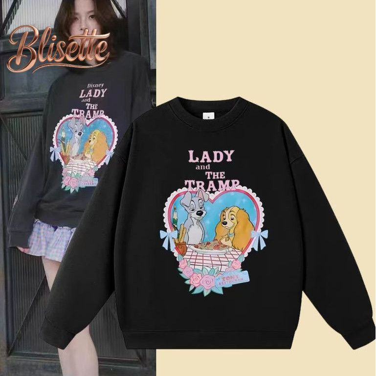 💖ส่งจากไทย💖เสื้อแขนยาวผู้หญิงสไตล์ฤดูใบไม้ร่วง คอกลมสไตล์เกาหลี ลายพิมพ์น่ารัก เนื้อผ้านุ่มสบาย