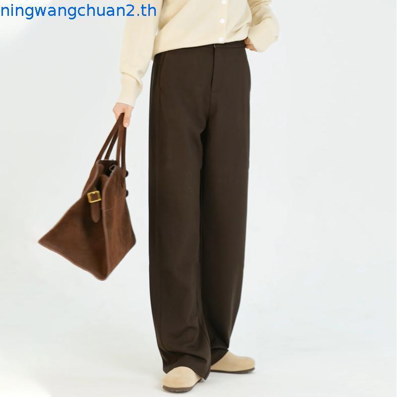 WENDY MID ส่งด่วน+ส่งฟรี (S-7XL) กางเกงขากระบอกกลาง เป็นผ้าไมโครเนื้อผ้าอย่างดีใส่กับเสื้อเชิ้ตก็ดูด