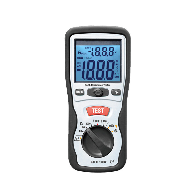 ขายร้อน Professional LOOBO DT-5300B เครื่องทดสอบความต้านทานดินเครื่องตรวจจับแรงดันไฟฟ้า AC/DC พร้อมร