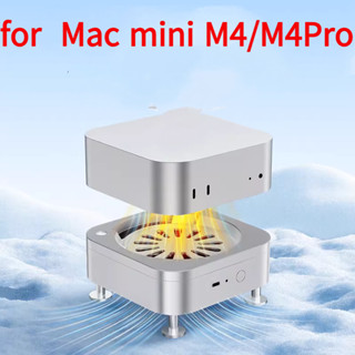 สําหรับพัดลมอลูมิเนียมอัลลอยด์ Mac mini M4/M4Pro สําหรับระบา…