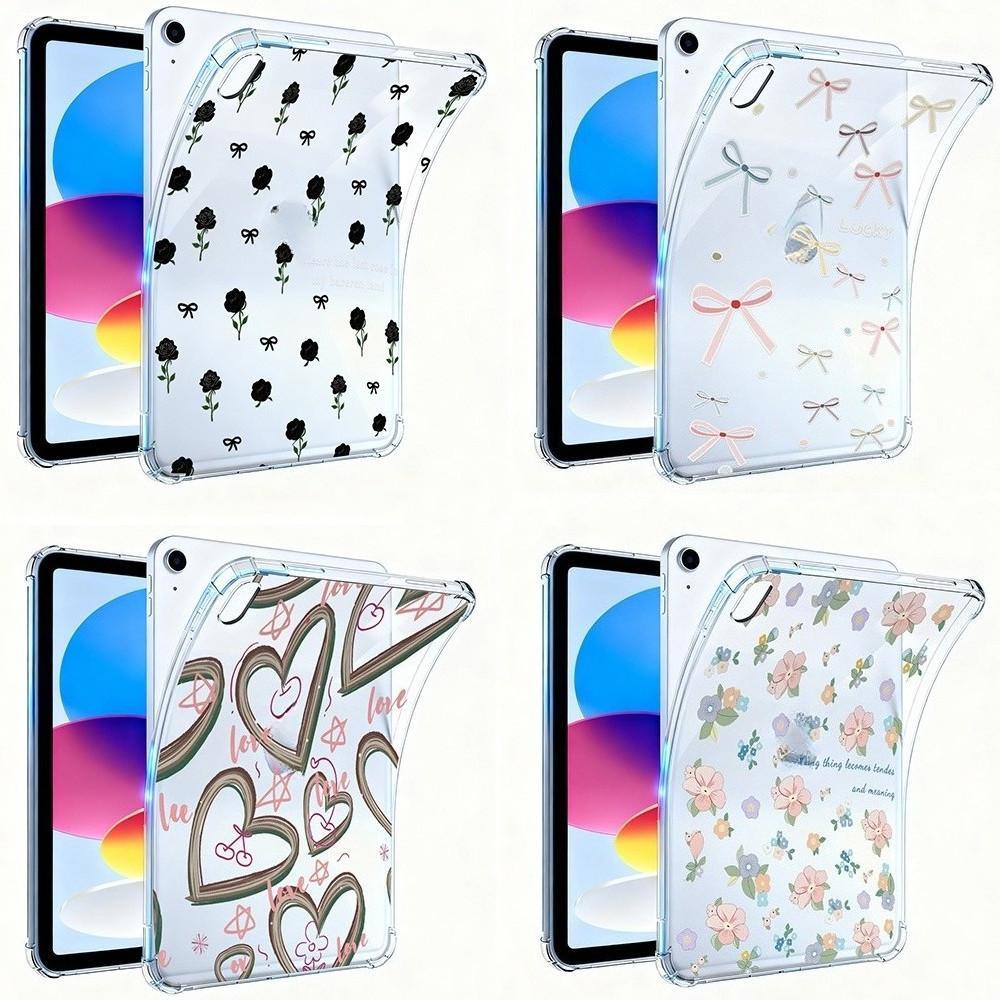 Summer เคสใสสำหรับสำหรับ for iPad 10.9''(2022) 11''(2025) Anti-Scratc สำหรับสำหรับ For Air 4 Air 5 Mini 7 6 5 4 3 2 1