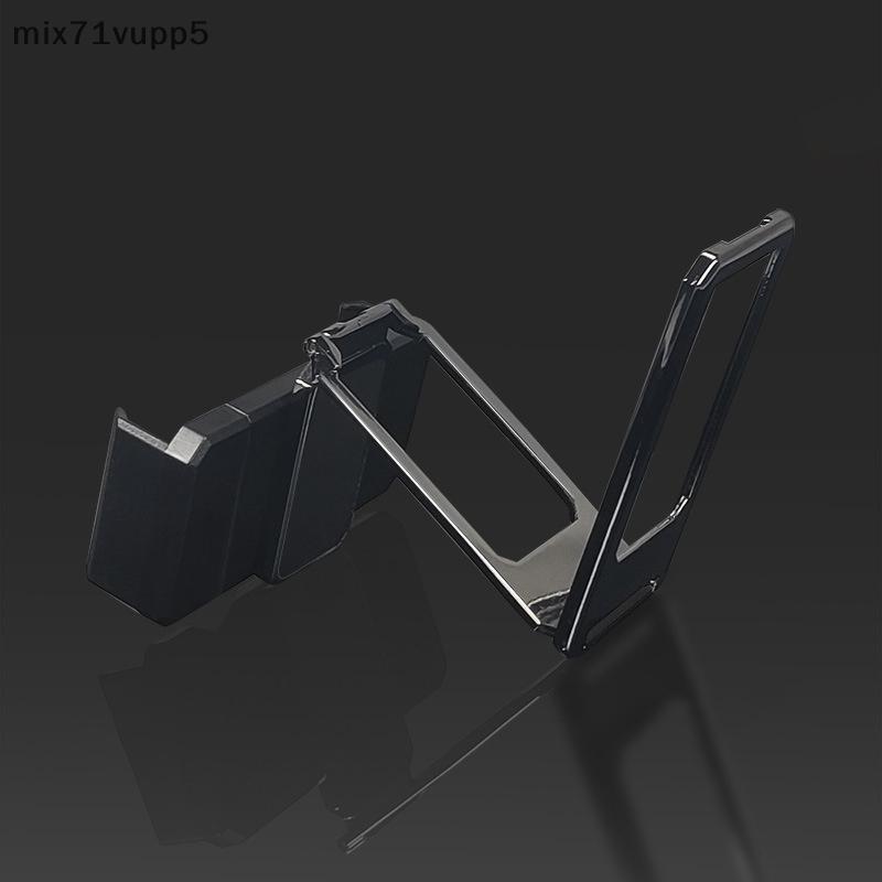 Mix71vu 360พับได้หมุนได้ขาตั้งด้านหลังมีห่วงใส่โทรศัพท์แบบมีห่วงสำหรับวางโต๊ะแบบพกพามีหลายมุมปรับได้