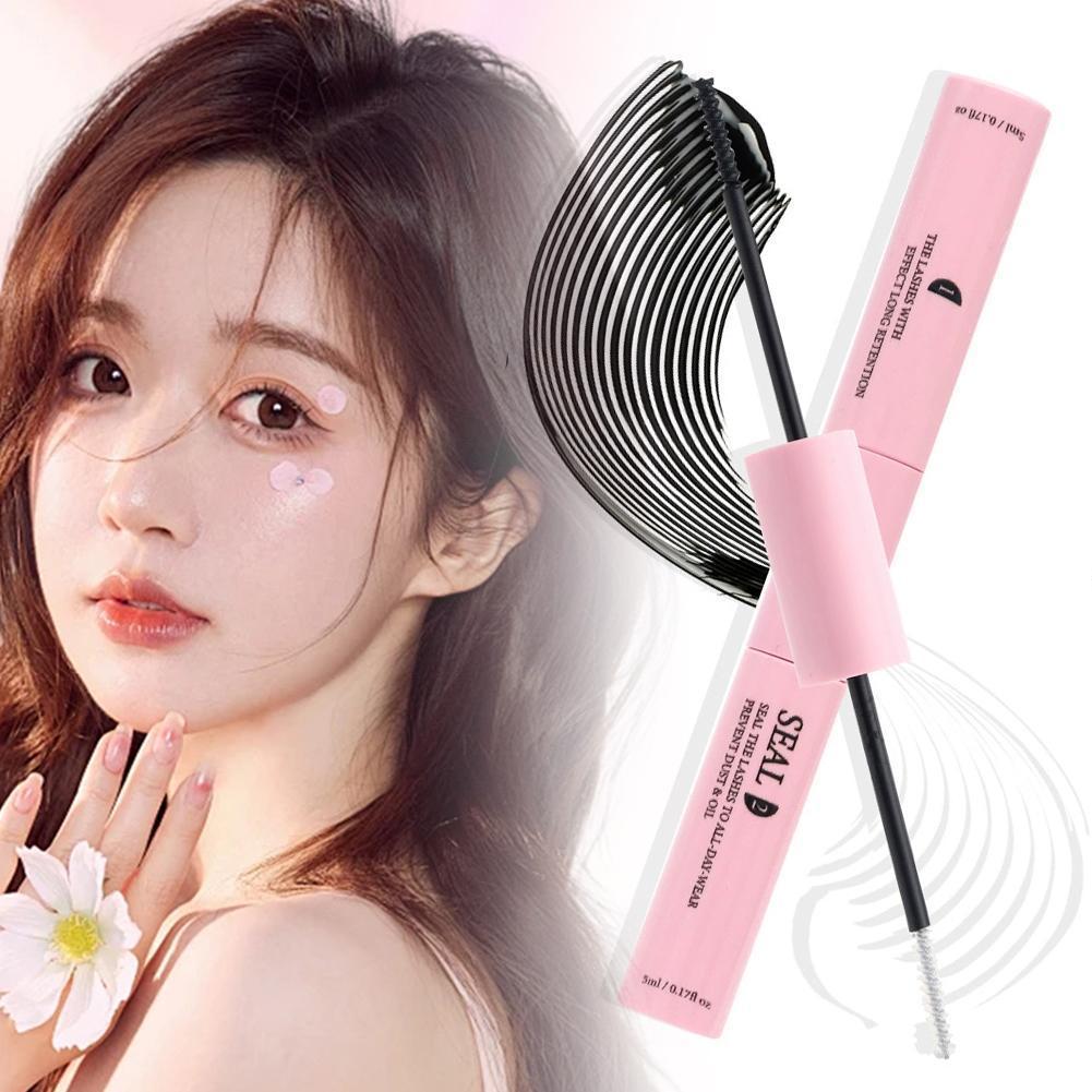 Double Ended Eyelash กาวแห้งเร็วอ่อนโยนไม่มีระคายเคืองกาวกันน้ํายาวนานขนตายาว Z4s3