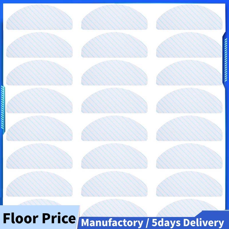 24 ชิ้นผ้าซับแบบใช้แล้วทิ้งสําหรับ T8/T8 +/T8 /N8/ N8 Pro/ N8 Pro +/T9 /T9 +/ X1 Plus/ T10 Plus แผ่น