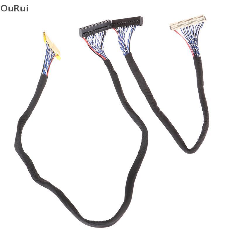 [B&C] สาย LVDS FIX-30P-S6 30pin double 2 ch 6-bit dual 6bit แผง LCD Screen cable {th}
