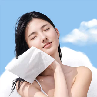[เซท 2 ชิ้น/ 4ชิ้น] Konvy Facial Towel คอนวี่ ผ้าเช็ดหน้าแบบใช้แล้วทิ้ง 50 แผ่น