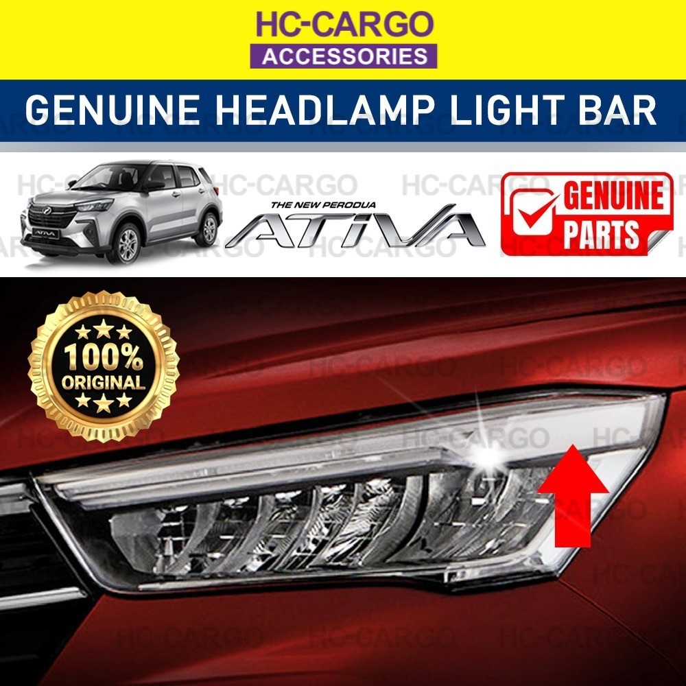 Perodua Ativa โคมไฟหัวหน้า KOITO ไฟ Led Bar เฉพาะซ้ายและขวา
