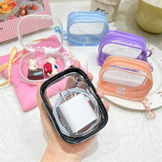 ถุงเก็บสายเคเบิลข้อมูลแบบใส กล่องเก็บของแบบใส ปลอกป้องกันสาย…