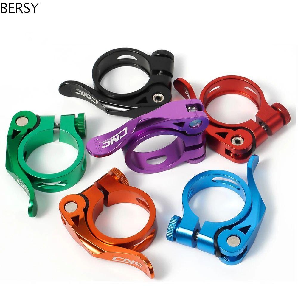 BESY จักรยาน Seatpost Clamp อลูมิเนียมอัลลอยด์ พร้อม Quick Release Clamp