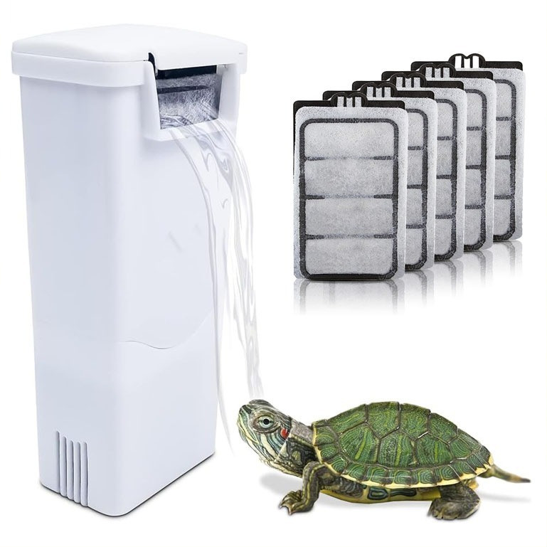 กรองน้ำเต่า 3W เครื่องกรองน้ำ ตู้ปลา เต่า อัตราการไหล 240L/H กรองน้ำให้ใสสะอาด สุขภาพสัตว์น้ำดี เสียงเงียบ กินไฟน้อย