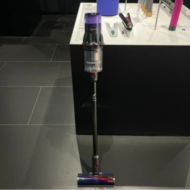Dyson V10 Digital Slim เครื่องดูดฝุ่นไร้สายเหล็กสีนิกเกิลเครื่องดูดฝุ่นไร้สายแบบใช้มือถือกําจัดไร