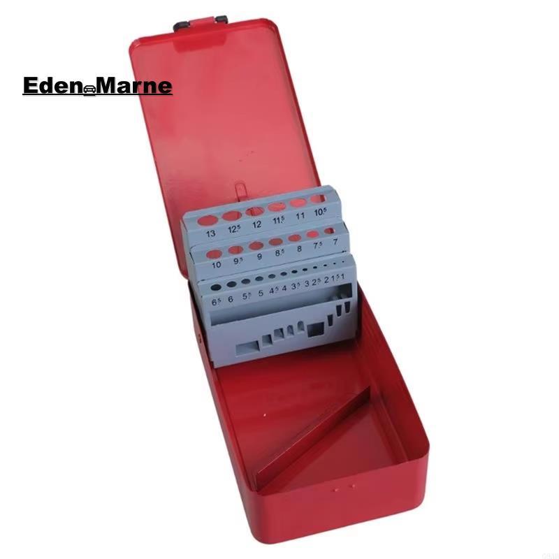 [Eden_Marner]Drill Bit Organizer Drill Bit Dispenser Organizer Empty Drill Bit Index Box