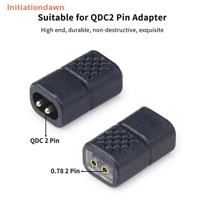[Initiationdawn] 0.78 มม.หญิง QDC ชายหูฟัง Connecter หูฟังอะแดปเตอร์สําหรับ KZ ZSN Pro ZSN Pro X ZS1