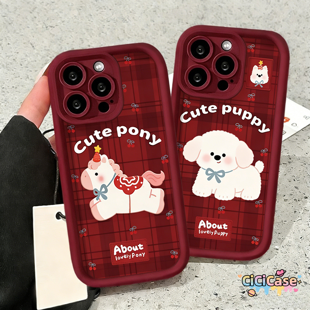 สําหรับOppo Reno 15F 15 14F 14 12 13 5 10 12 11 pro 8T 11 12 Cute Pony puppy cover photo