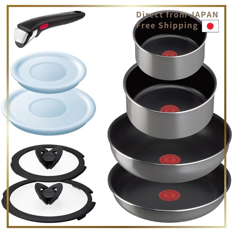 T-Fal Ingenio Neo Removable Handle Pot And Pan Set PFOA-Free