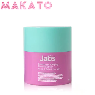 Jabs Cleansing Balm แจ๊บส์ คลีนซิ่งบาล์ม ล้างเมคอัพ เมคอัพรีมูฟเวอร์ เนื้อบาล์ม ละลายง่าย ขนาด 40g