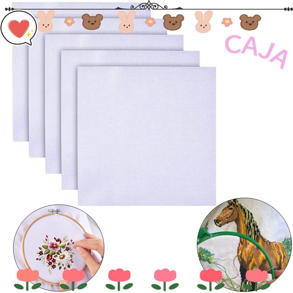 CAJA1 Aida Cloth Handcraft Cotton แฮนด์เมด DIY Cross