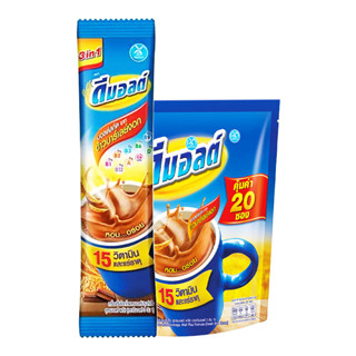 ดีมอลต์ (DMALT) 3อิน1 เครื่องดื่มช็อกโกแลตมอลต์ 30 ก. x 20 ซ…