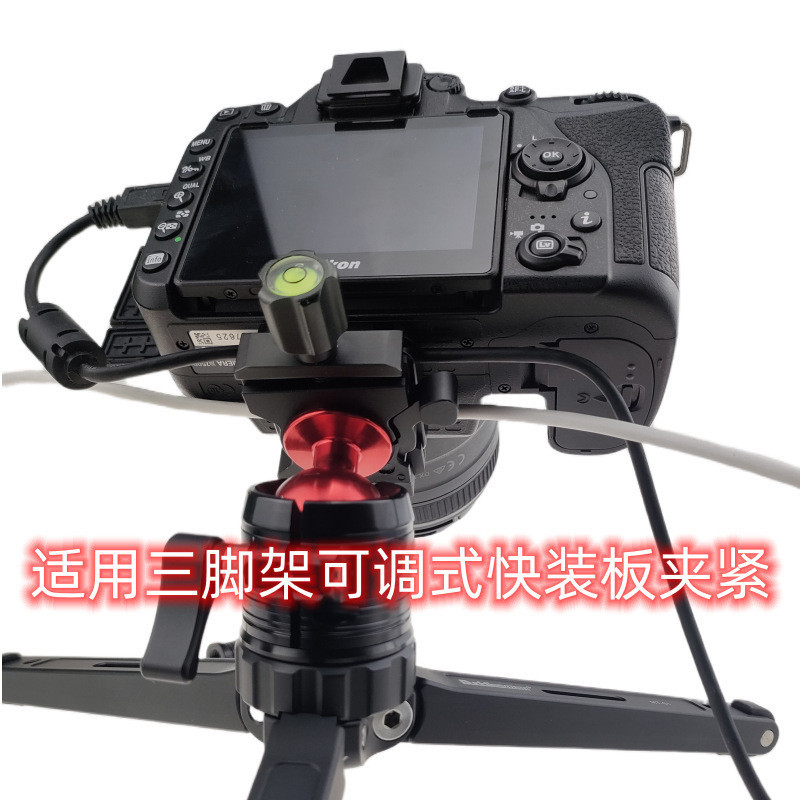 เหมาะสําหรับ SLR 5D3 5D4 6D2 SLR กล้อง Data CABLE Clamp CABLE Fixer Anti-Pull Online Fixer