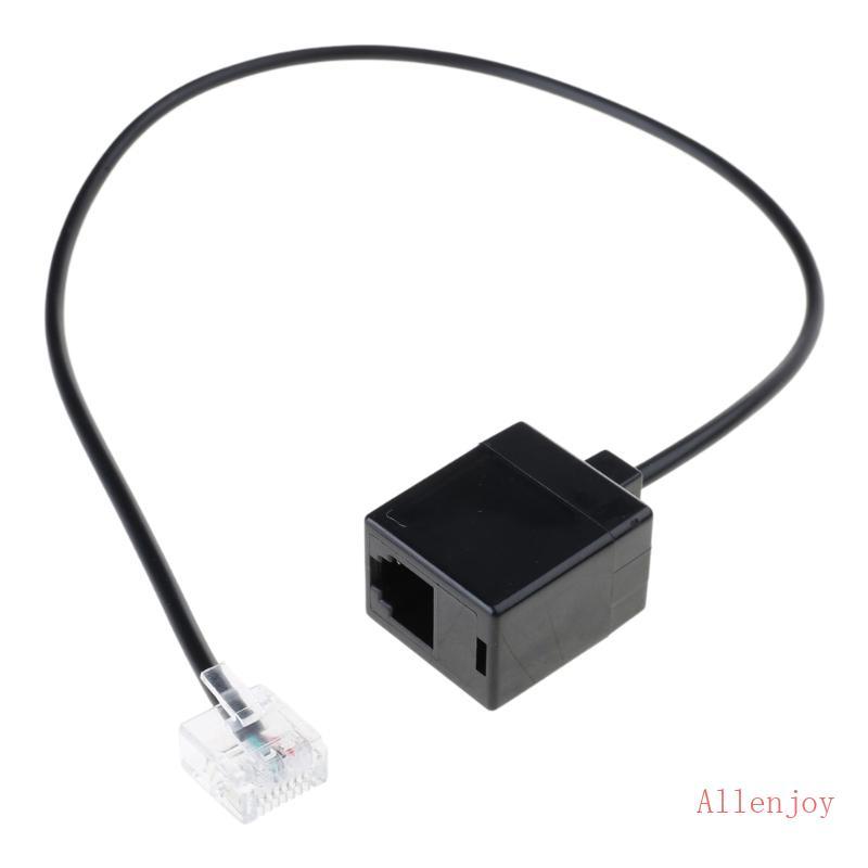 RJ45 to RJ11 Converter Cable for Landline Connection RJ45 8P8C to RJ11 6P6C Cord