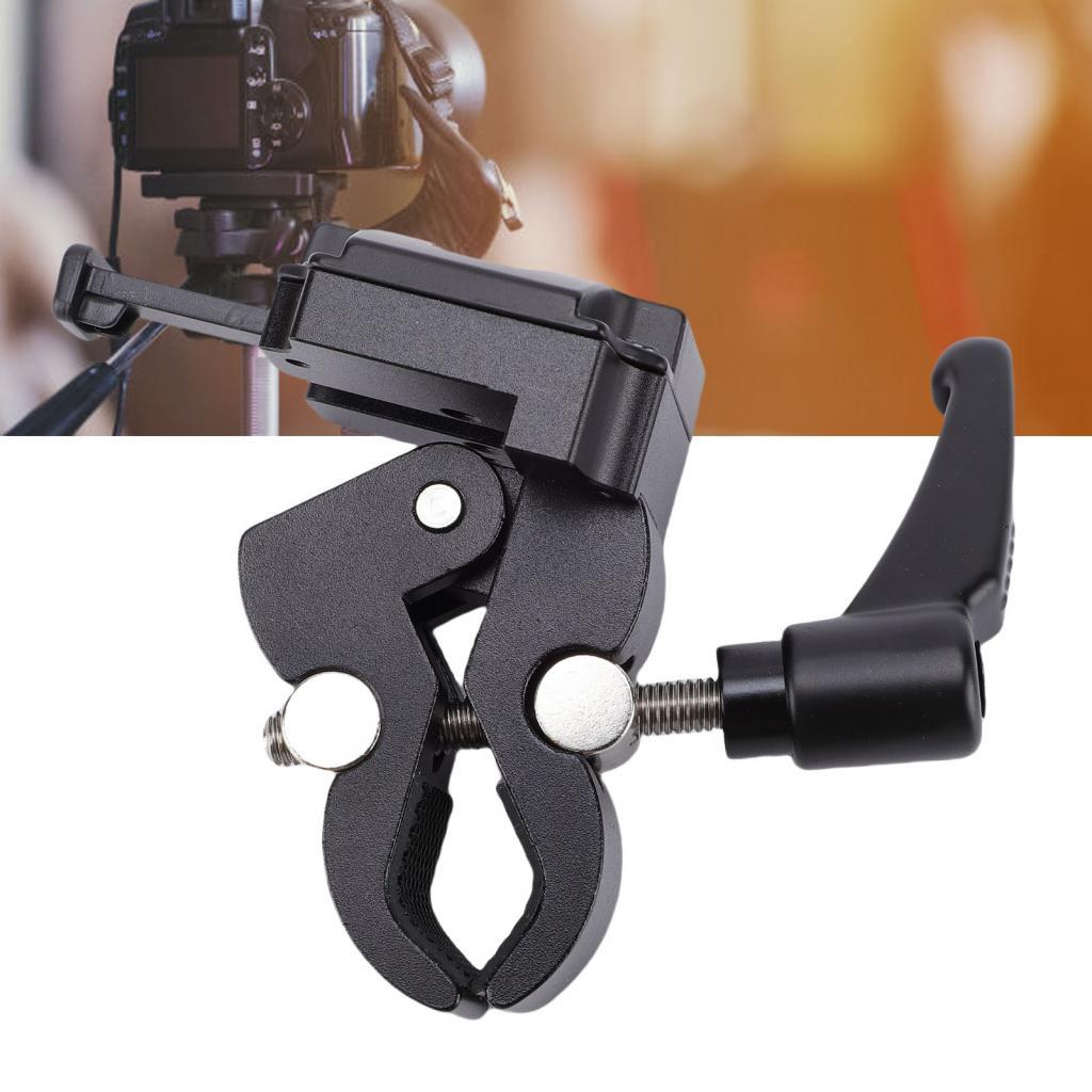 Quick Clamp Fit สําหรับ FXLION V Mount แบตเตอรี่ขนาดใหญ่เปิดมุมกล้อง DSLR อะแดปเตอร์ติดตั้งขาตั้งหลอ