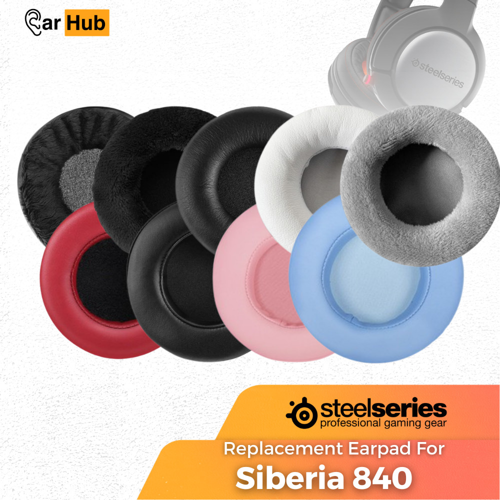 แผ่นรองหูฟัง Earpad Earcup Steelseries Siberia 840 แผ่นโฟม
