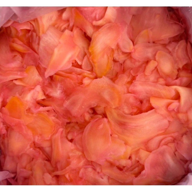 MK ขิงดอง  แผ่น ชมพู 1000กรัม