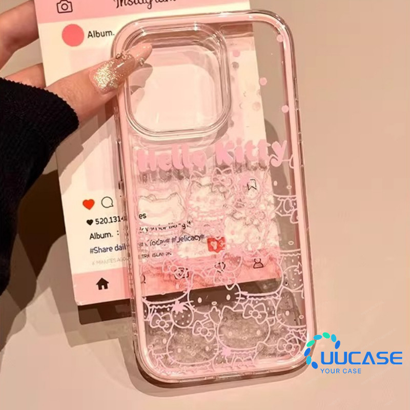 เคสโทรศัพท์สําหรับ ไอโฟน 17 16 15 14 13 12 11 บวก/มือโปร แมวสตรอเบอร์รี่น่ารักเคสโทรศัพท์สามในหนึ่งเดียวขอบสีโปร่งใสความคิดสร้างสรรค์เคสนุ่ม ขี้อาย