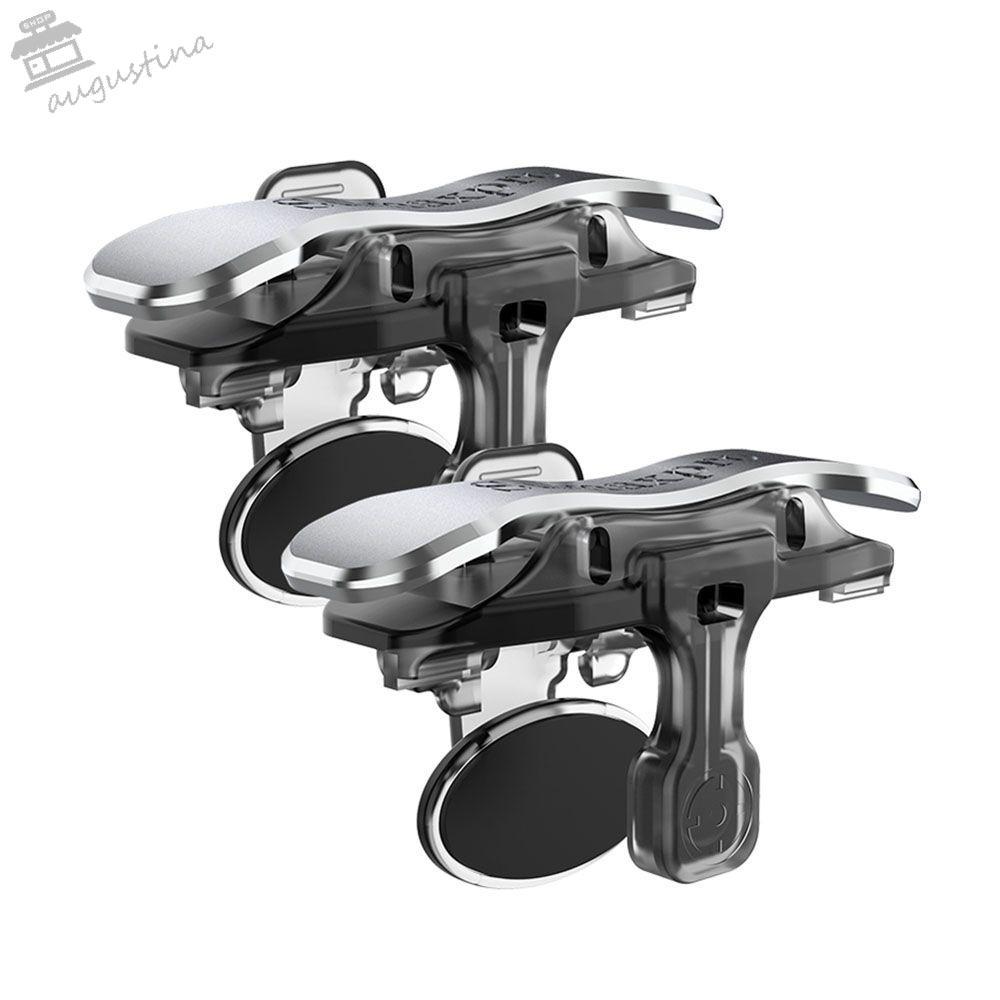 AUGUSTINA Gamepad Controller ความไวที่แข็งแกร่งปุ่มโลหะเกมทนทานยิง Trigger Controller ปุ่มปุ่ม Fire 