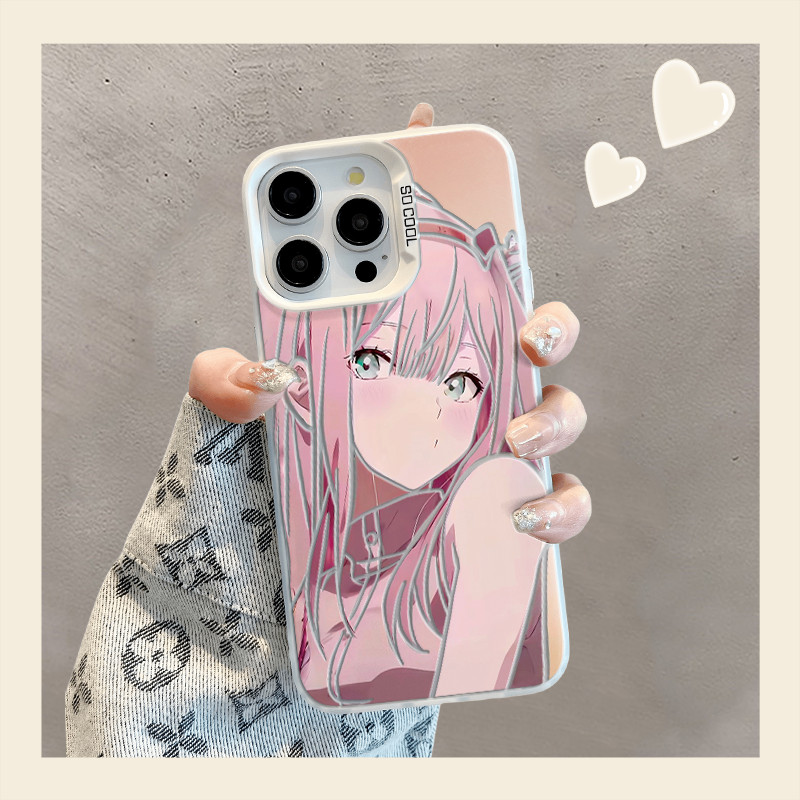 สีชมพู-ผมสาวสําหรับVivo Y17 Y12 Y12S Y30 Y7S Y50 Y100 V23E V23 V25 V27 V29 X60 X70 X80 X90 X100 X200