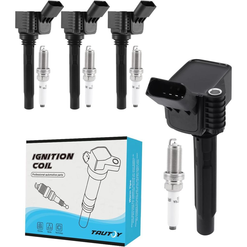 UF716 UF793 UF771 คอยล์จุดระเบิดแพ็คหัวเทียนอิริเดียม 4 ชิ้น (2.0L) 2014-2021 สําหรับ Volkswagen Bee