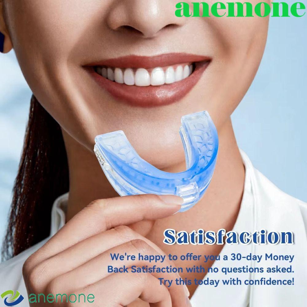 ANEMONE Anti Snoring Mouth Guard, ปรับพร้อมกล่องเก็บ Anti-Snoring Mouthpiece ปรับปรุง Sleep คุณภาพสบ
