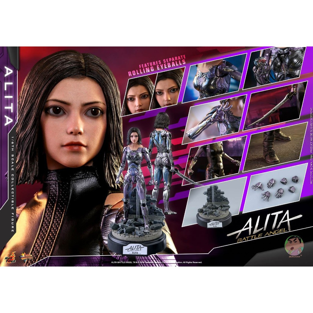 (🔵PRE-ORDER)Hot Toys MMS520 Alita : Battle Angel 1/6th Scale Collectible Figure
