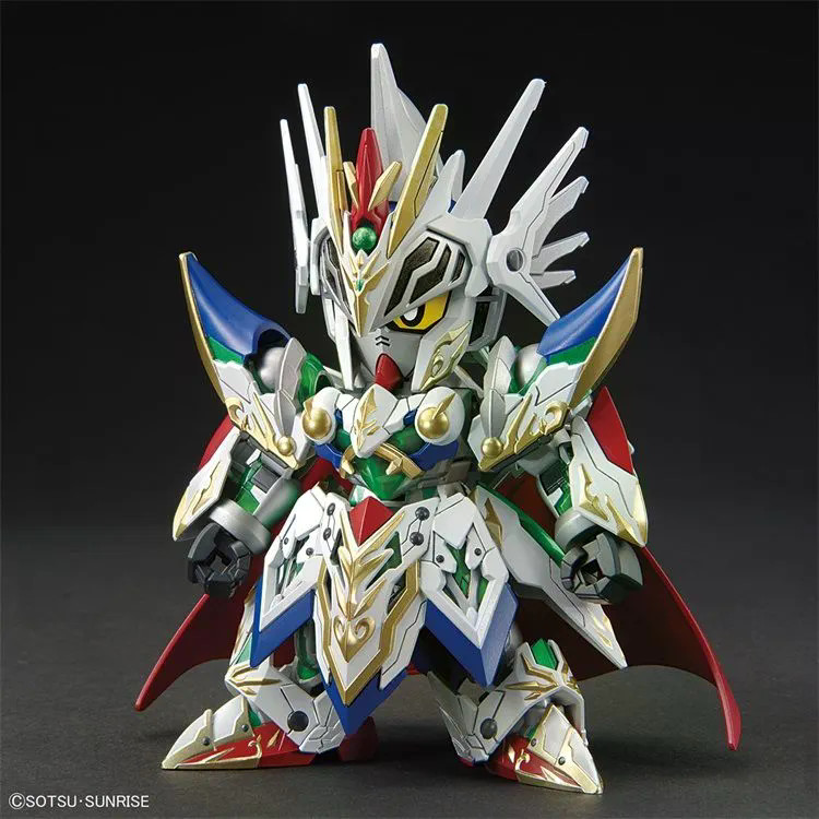 Qun [Bandai] BB Warrior SD Gundam World Heroes SDW Gaiden Knight Strike Gundam Collection Model