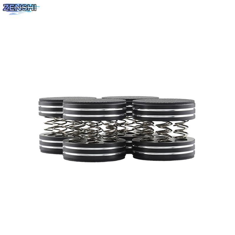 [Zen-t] 1 ชิ้น HiFi Sho Spikes อลูมิเนียมสปริง Damping Pad สําหรับ Audio CD HiFi เครื่องขยายเสียงลํา