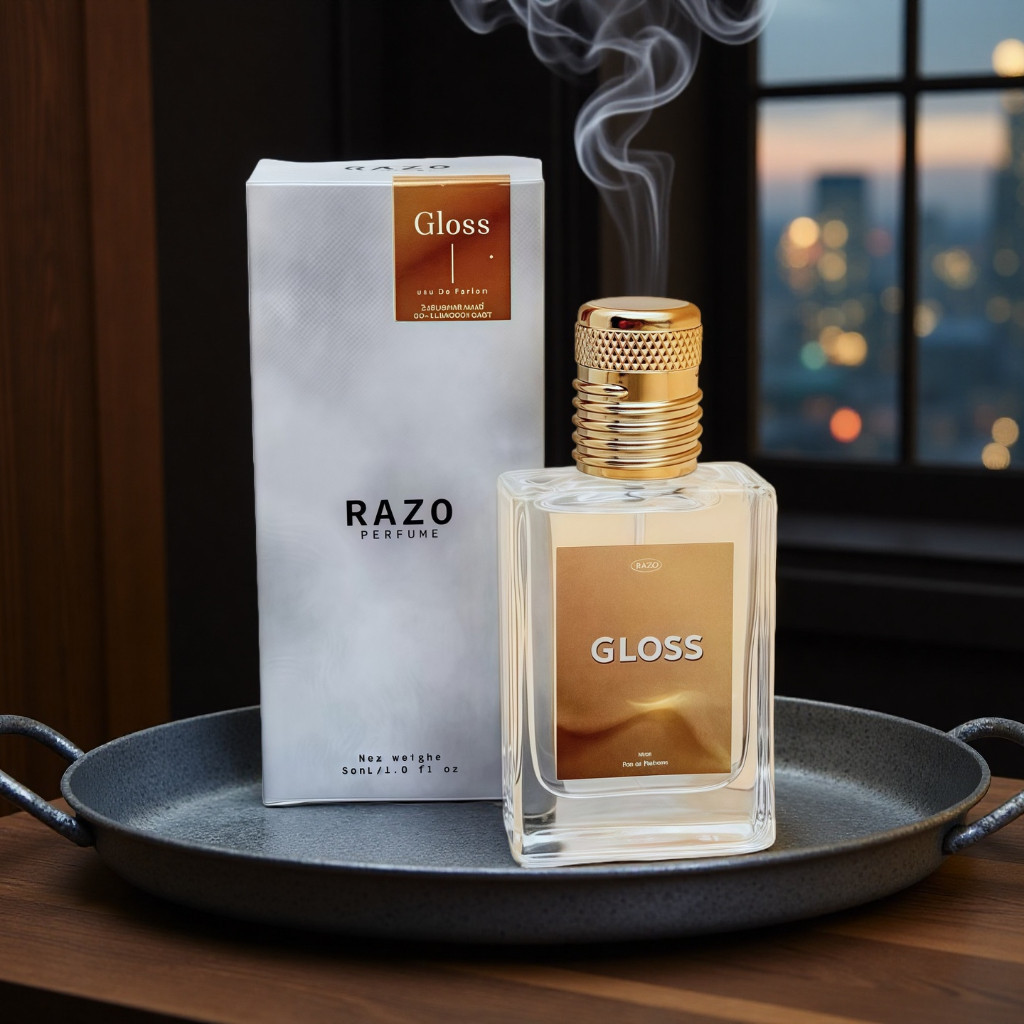 น้ำหอม RAZO กลิ่น GLOSS ขนาด 30 ml. น้ำหอมคุณผู้ชายกลิ่น Gloss ติดทนนาน ของแท้ 100%