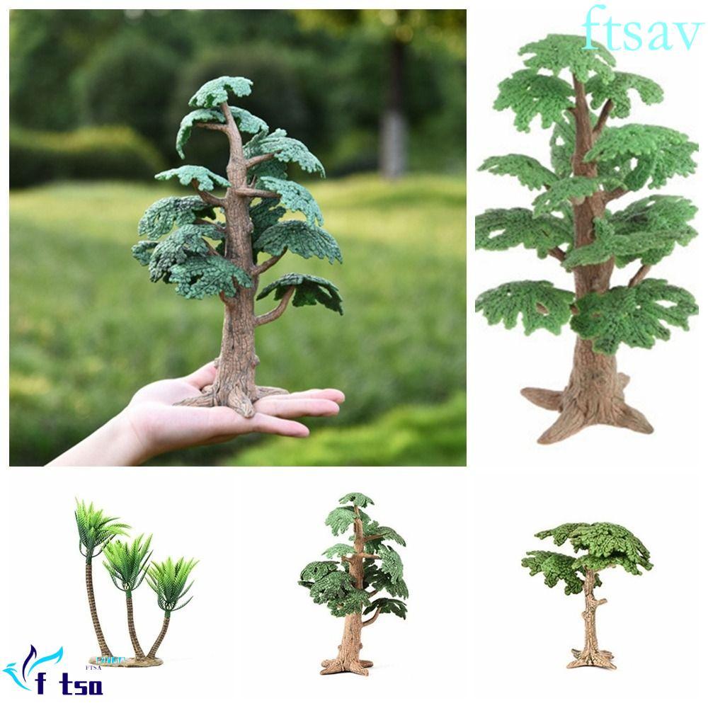 SWIFTSAVER จําลอง Cypress, Cypress Mini Coconut Tree, พืชนิเวศวิทยา ต้นสนพลาสติก Vivid Landscape Tre