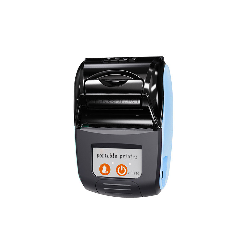 เครื่องพิมพ์ใบเสร็จความร้อนแบบพกพา 58 มม. ที่รองรับบลูทูธมือถือ POS สําหรับร้านค้า